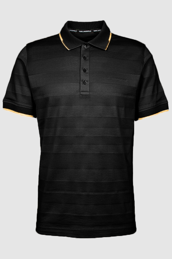 ΜΠΛΟΥΖΑ POLO KARL LAGERFELD - 990 ΜΑΥΡΟ